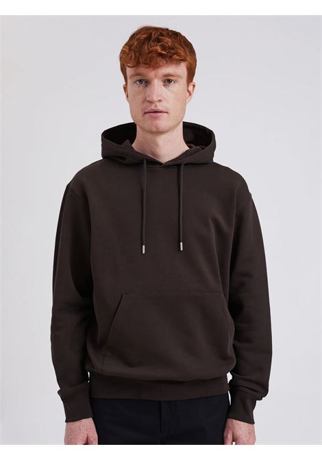 norse standard hoodie man dark brown NORSE PROJECTS | N20-13729024